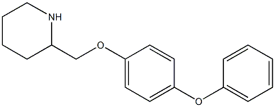 2-(4-phenoxyphenoxymethyl)piperidine 구조식 이미지