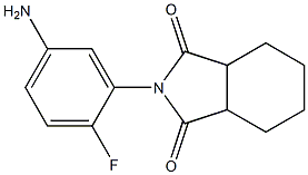 2-(5-amino-2-fluorophenyl)hexahydro-1H-isoindole-1,3(2H)-dione Structure