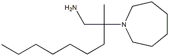 2-(azepan-1-yl)-2-methylnonan-1-amine Structure