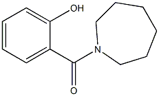 2-(azepan-1-ylcarbonyl)phenol Structure