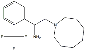 2-(azocan-1-yl)-1-[2-(trifluoromethyl)phenyl]ethan-1-amine 구조식 이미지