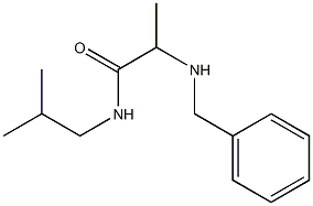 2-(benzylamino)-N-(2-methylpropyl)propanamide 구조식 이미지