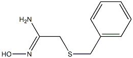 2-(benzylsulfanyl)-N'-hydroxyethanimidamide Structure