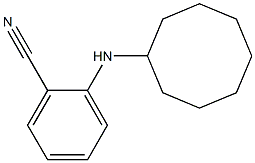 2-(cyclooctylamino)benzonitrile 구조식 이미지