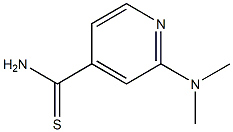 2-(dimethylamino)pyridine-4-carbothioamide Structure