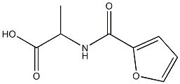 2-(furan-2-ylformamido)propanoic acid 구조식 이미지