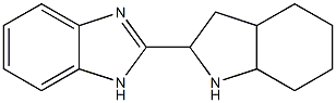 2-(octahydro-1H-indol-2-yl)-1H-1,3-benzodiazole Structure