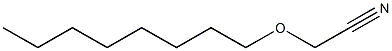 2-(octyloxy)acetonitrile Structure