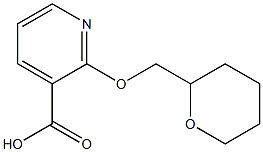 2-(oxan-2-ylmethoxy)pyridine-3-carboxylic acid Structure