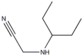 2-(pentan-3-ylamino)acetonitrile 구조식 이미지