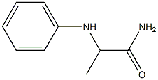2-(phenylamino)propanamide 구조식 이미지