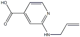 2-(prop-2-en-1-ylamino)pyridine-4-carboxylic acid Structure