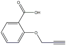 2-(prop-2-ynyloxy)benzoic acid 구조식 이미지