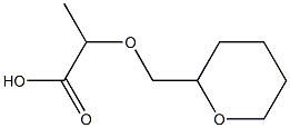 2-(tetrahydro-2H-pyran-2-ylmethoxy)propanoic acid 구조식 이미지