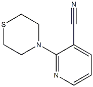 2-(thiomorpholin-4-yl)pyridine-3-carbonitrile Structure