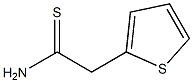 2-(thiophen-2-yl)ethanethioamide Structure