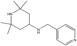 2,2,6,6-tetramethyl-N-(pyridin-4-ylmethyl)piperidin-4-amine Structure