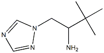 2,2-dimethyl-1-(1H-1,2,4-triazol-1-ylmethyl)propylamine 구조식 이미지