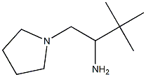 2,2-dimethyl-1-(pyrrolidin-1-ylmethyl)propylamine Structure