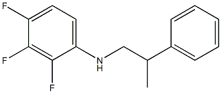 2,3,4-trifluoro-N-(2-phenylpropyl)aniline Structure