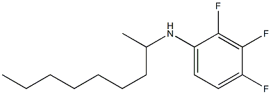 2,3,4-trifluoro-N-(nonan-2-yl)aniline Structure