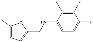 2,3,4-trifluoro-N-[(5-methylfuran-2-yl)methyl]aniline Structure