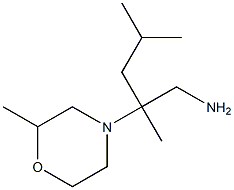 2,4-dimethyl-2-(2-methylmorpholin-4-yl)pentan-1-amine Structure