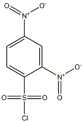 2,4-dinitrobenzene-1-sulfonyl chloride 구조식 이미지