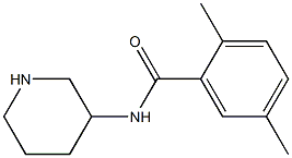 2,5-dimethyl-N-(piperidin-3-yl)benzamide 구조식 이미지