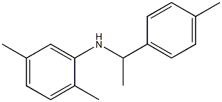 2,5-dimethyl-N-[1-(4-methylphenyl)ethyl]aniline 구조식 이미지