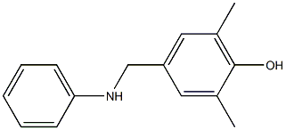 2,6-dimethyl-4-[(phenylamino)methyl]phenol 구조식 이미지