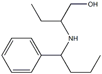 2-[(1-phenylbutyl)amino]butan-1-ol 구조식 이미지