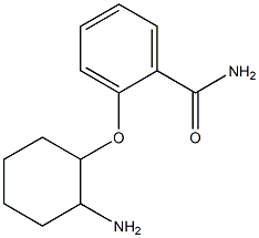 2-[(2-aminocyclohexyl)oxy]benzamide Structure