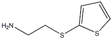 2-[(2-aminoethyl)sulfanyl]thiophene 구조식 이미지