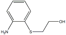 2-[(2-aminophenyl)thio]ethanol 구조식 이미지