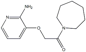 2-[(2-aminopyridin-3-yl)oxy]-1-(azepan-1-yl)ethan-1-one 구조식 이미지