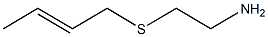2-[(2E)-but-2-enylthio]ethanamine Structure