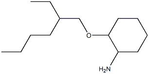 2-[(2-ethylhexyl)oxy]cyclohexan-1-amine 구조식 이미지