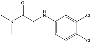 2-[(3,4-dichlorophenyl)amino]-N,N-dimethylacetamide Structure