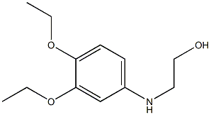 2-[(3,4-diethoxyphenyl)amino]ethan-1-ol 구조식 이미지