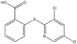 2-[(3,5-dichloropyridin-2-yl)sulfanyl]benzoic acid 구조식 이미지