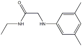 2-[(3,5-dimethylphenyl)amino]-N-ethylacetamide 구조식 이미지