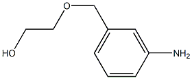 2-[(3-aminophenyl)methoxy]ethan-1-ol 구조식 이미지