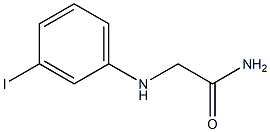 2-[(3-iodophenyl)amino]acetamide Structure