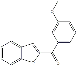 2-[(3-methoxyphenyl)carbonyl]-1-benzofuran Structure