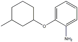 2-[(3-methylcyclohexyl)oxy]aniline 구조식 이미지