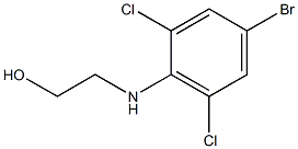 2-[(4-bromo-2,6-dichlorophenyl)amino]ethan-1-ol Structure