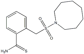 2-[(azocane-1-sulfonyl)methyl]benzene-1-carbothioamide Structure