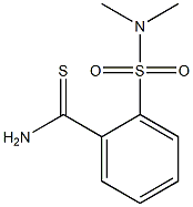 2-[(dimethylamino)sulfonyl]benzenecarbothioamide 구조식 이미지