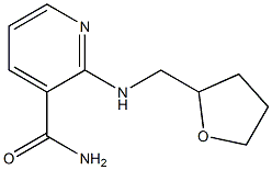 2-[(oxolan-2-ylmethyl)amino]pyridine-3-carboxamide 구조식 이미지